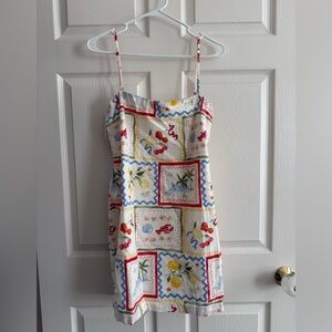 Abercrombie & Fitch Scarlett Linen Dress